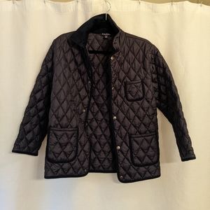 Brooks Brothers boys navy quilted jacket Medium